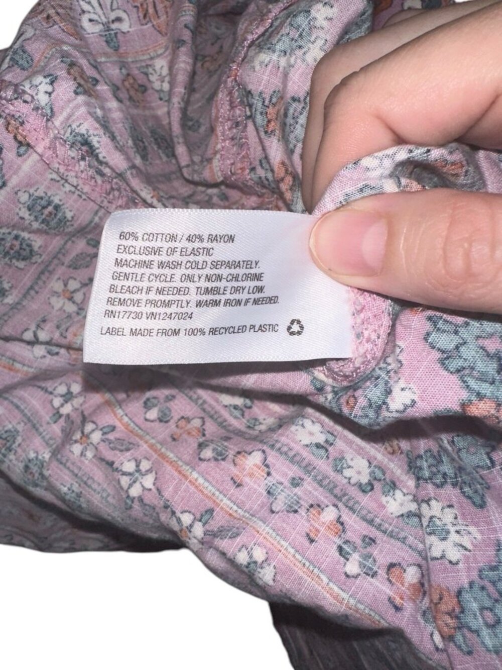 Knox Rose Tiered Maxi Dress L Pink Floral Paisley Print Boho Prairie Milkmaid - Picture 5 of 8
